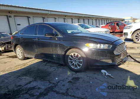 2016 Ford Fusion S from USA, damaged, VIN 3FA6P0G76GR339791